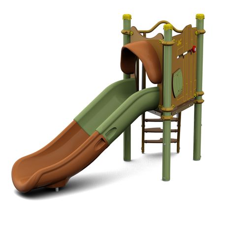 Scivolo dritto - PICCOLO 1 FORESTIC : JPX-0002  - HUSSON INTERNATIONAL - per parco giochi