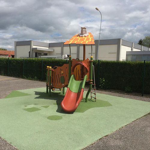 Struttura ludica per parco giochi - PICCOLO 2 FORESTIC : JPX-0010  - HUSSON INTERNATIONAL - in plastica / in acciaio / in HPL