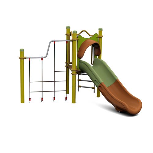 Struttura ludica per parco giochi - PICCOLO 1 FANTASTIC : JPX-0008  - HUSSON INTERNATIONAL - in plastica / in acciaio / in HPL