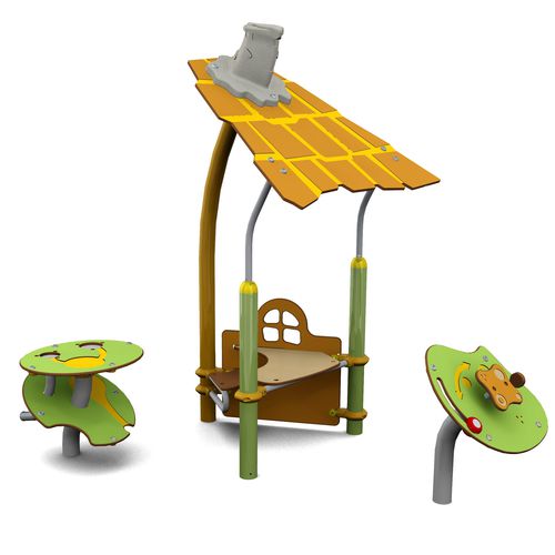 Casetta da gioco per esterni - SOLO+ : PICCOLO 1 FORESTIC / JPX-0031  - HUSSON INTERNATIONAL