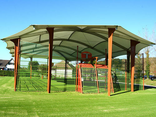 Copertura per spazi pubblici - SOLO+ : JIN-0544  - HUSSON INTERNATIONAL - per campo sportivo