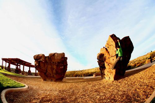 Torre da arrampicata da esterno - BOULDERS - ENTRE-PRISES