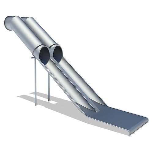 Scivolo dritto - 54035712300  - eibe Produktion + Vertrieb GmbH & Co KG - per parco giochi / in acciaio inossidabile / tubolare