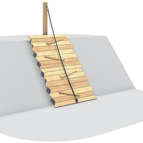 Parete d'arrampicata fissa - OSKAR   - eibe Produktion + Vertrieb GmbH & Co KG - per parco giochi
