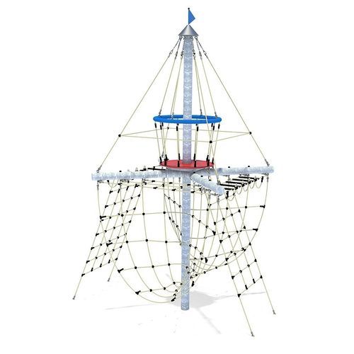 Torre da arrampicata da esterno - PIRATE   - eibe Produktion + Vertrieb GmbH & Co KG - in metallo