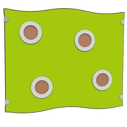 Pannello per attività ludiche - HOLE - eibe Produktion + Vertrieb GmbH & Co KG