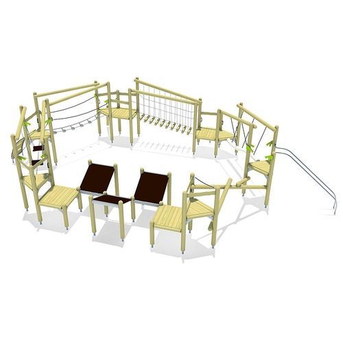 Percorso a ostacoli per parco giochi - RAMIRIS  - eibe Produktion + Vertrieb GmbH & Co KG - piattaforma / passerella / da esterno