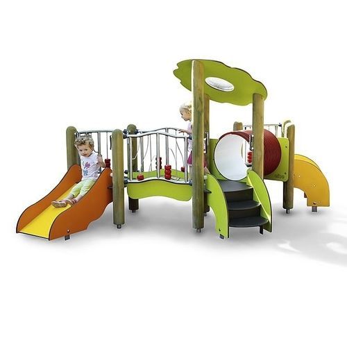 Struttura ludica per parco giochi - ROSE  - eibe Produktion + Vertrieb GmbH & Co KG - in metallo / in legno / in HPL