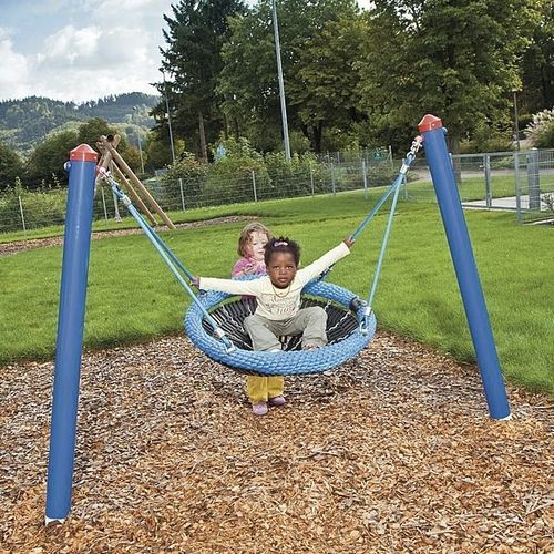 Altalena in acciaio - DAISY  - eibe Produktion + Vertrieb GmbH & Co KG - per parco giochi / a nido d’uccello / singola