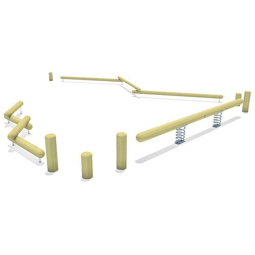 Percorso a ostacoli per parco giochi - WALK   - eibe Produktion + Vertrieb GmbH & Co KG - dondolo / a zig zag / da esterno