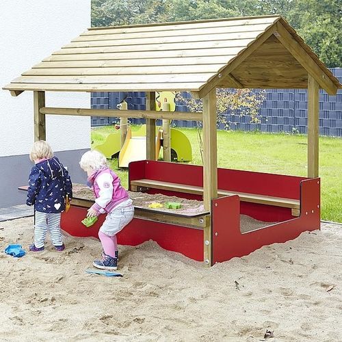 Casetta da gioco per parco giochi - 5590950  - eibe Produktion + Vertrieb GmbH & Co KG - a pavimento