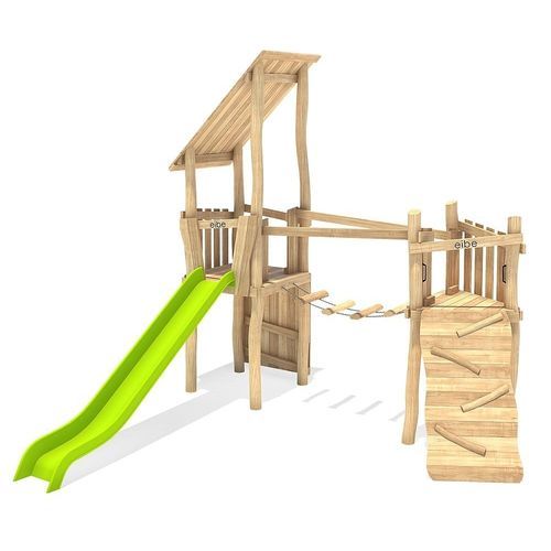 Struttura ludica per parco giochi - GINA   - eibe Produktion + Vertrieb GmbH & Co KG - in legno / modulare / per arrampicata