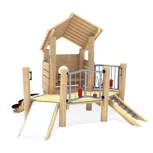 Struttura ludica per parco giochi - WINJA    - eibe Produktion + Vertrieb GmbH & Co KG - in legno / modulare / per arrampicata