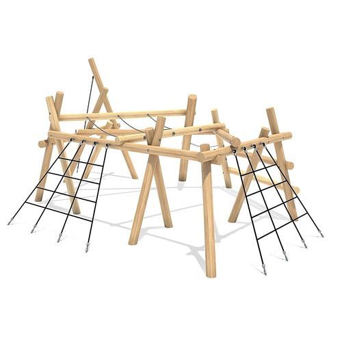 Struttura d'arrampicata per parco giochi - TREE EMA  - eibe Produktion + Vertrieb GmbH & Co KG