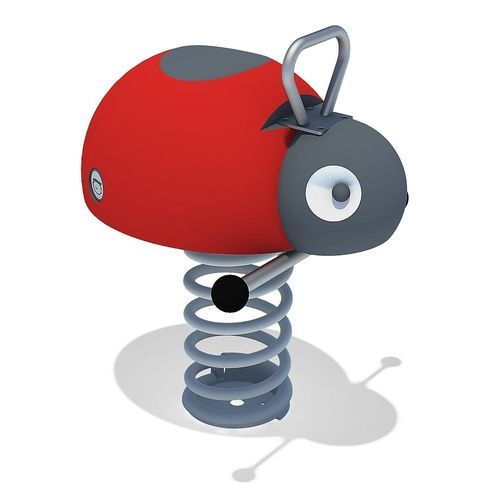 Gioco a molla in acciaio - LADYBUG  - eibe Produktion + Vertrieb GmbH & Co KG - animale / monoposto