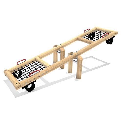 Altalena basculante in legno - INTEGRATION  - eibe Produktion + Vertrieb GmbH & Co KG - per parco giochi