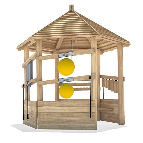 Casetta da gioco per parco giochi - SINFONIE     - eibe Produktion + Vertrieb GmbH & Co KG - a pavimento