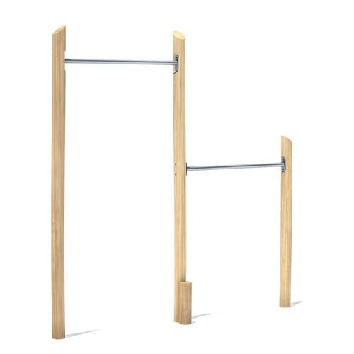 Barra di trazione doppia - 55207506300 - eibe Produktion + Vertrieb GmbH & Co KG - in acciaio inossidabile / in legno / da esterno