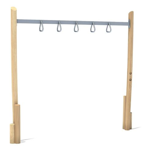 Scala per percorso fitness per sospensioni - 55208706300  - eibe Produktion + Vertrieb GmbH & Co KG - per spazi pubblici / da esterno / in acciaio inossidabile