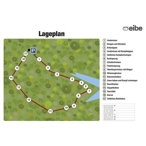 Pannello informativo da terra - 55211906300  - eibe Produktion + Vertrieb GmbH & Co KG - da esterno / per parco giochi / in legno