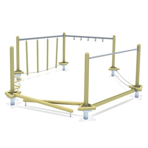Percorso a ostacoli per fitness - COMBINATION 05 - eibe Produktion + Vertrieb GmbH & Co KG - da slalom / a zig zag / da esterno