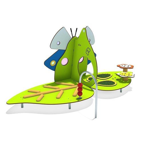 Struttura ludica per parco giochi - BUTTERFLY  - eibe Produktion + Vertrieb GmbH & Co KG - in HPL / modulare / interattiva