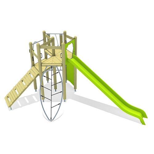 Struttura ludica per parco giochi - LYCON 1  - eibe Produktion + Vertrieb GmbH & Co KG - in metallo / in legno / modulare