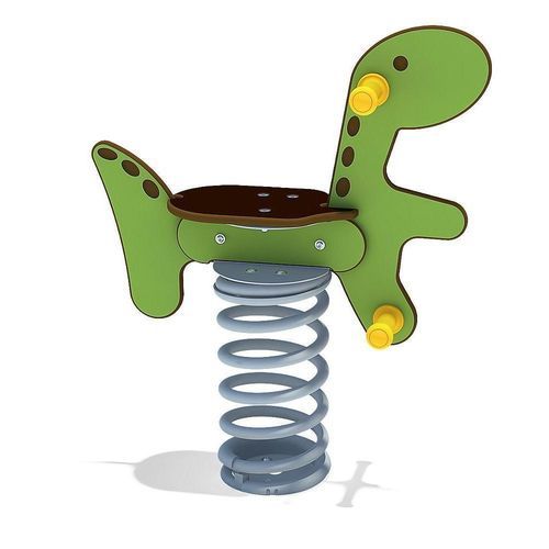 Gioco a molla in acciaio galvanizzato - DINOSAUR - eibe Produktion + Vertrieb GmbH & Co KG - in acciaio / in HPL / animale