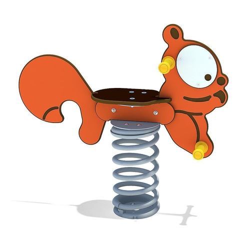 Gioco a molla in acciaio galvanizzato - SQUIRREL - eibe Produktion + Vertrieb GmbH & Co KG - in acciaio / in HPL / animale