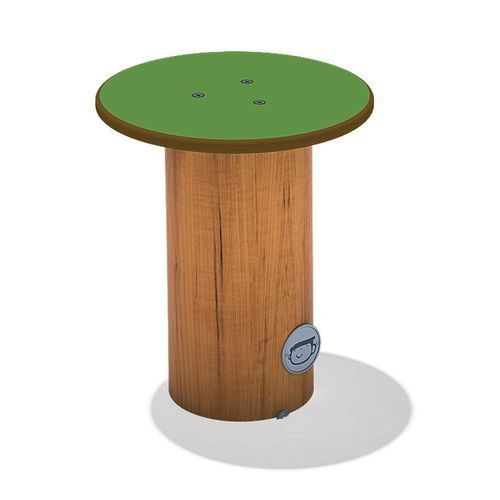 Sgabello contemporaneo - SEAT BOLLARD SH - eibe Produktion + Vertrieb GmbH & Co KG - in HPL / in acciaio / con supporto in HPL