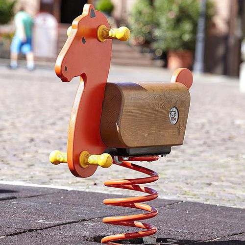 Gioco a molla in acciaio - PONY  - eibe Produktion + Vertrieb GmbH & Co KG - in legno / in legno massiccio / animale