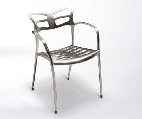 Sedia da ristorante contemporanea - LICEO - botton & gardiner urban furniture - da esterno / da interno / in ghisa di alluminio