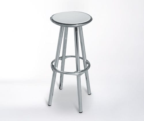 Sgabello da bar contemporaneo - APOLO - botton & gardiner urban furniture - in polipropilene / con supporto in alluminio / con poggiapiedi