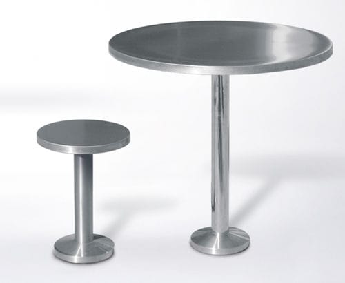 Base per tavolo in acciaio inossidabile - FIXED - botton & gardiner urban furniture - contemporaneo / contract