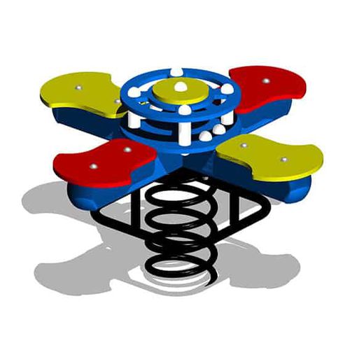 Gioco a molla in plastica - K-06 – UFO - GO ELAN - 4 posti