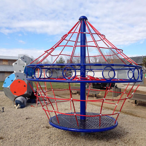 Gioco a rotazione per bambini - ASTRO WITH FLOOR - DYNAMO INDUSTRIES - per parco giochi