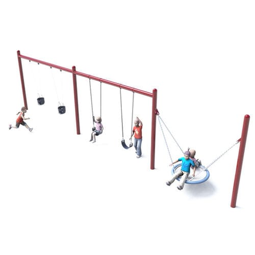 Altalena in metallo - BIGGO SPIA SOLO ASSEMBLY 3  - DYNAMO INDUSTRIES - per parco giochi / multipla