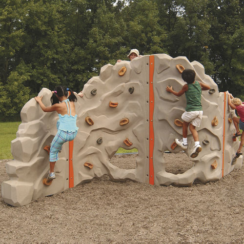 Struttura d'arrampicata per parco giochi - ROCKBLOCKS® : AROUND THE BEND  - PLAYWORLD