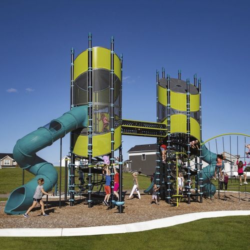 Torre da gioco - Super Netplex&reg; 8' &amp; 12' Towers - LANDSCAPE STRUCTURES