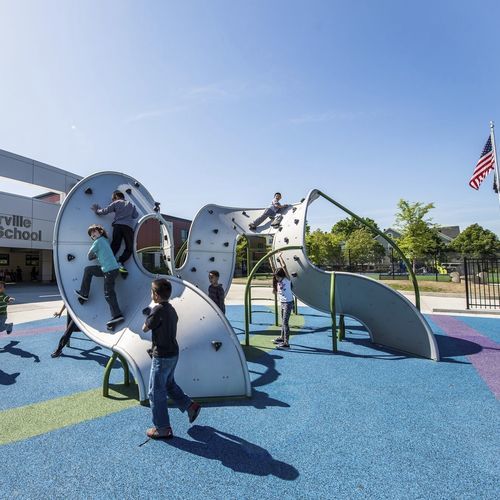 Struttura d'arrampicata per parco giochi - 12-Panel Mobius - Design 1413 - LANDSCAPE STRUCTURES