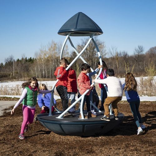Gioco a rotazione per bambini - WhirlyQ&reg; - Design 6481 - LANDSCAPE STRUCTURES - per parco giochi