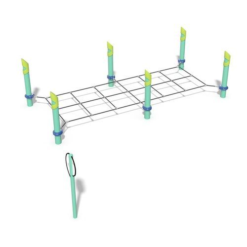Percorso a ostacoli per parco giochi - FitCore&trade; Extreme High Step - Design 6198 - LANDSCAPE STRUCTURES - da esterno