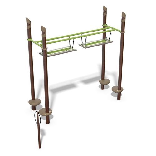 Area fitness per esterni contract - FitCore&trade; Extreme Unstable Bridge  - Design 6191 - LANDSCAPE STRUCTURES - da esterno