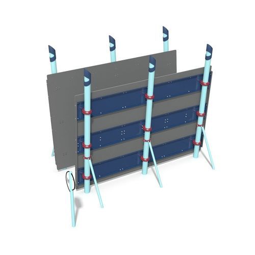 Area fitness per esterni contract - FitCore&trade; Extreme Spiderwalk - Design 6190 - LANDSCAPE STRUCTURES - da esterno