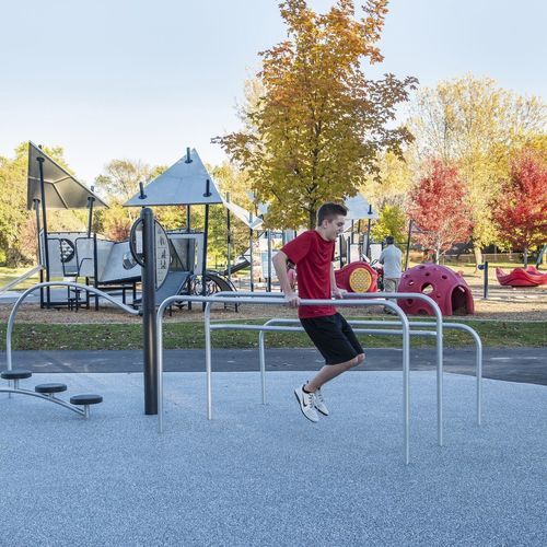 Bilanciere per sollevamento pesi da giardino - HealthBeat&reg; - Design 4244 - LANDSCAPE STRUCTURES - per percorso vita / contract