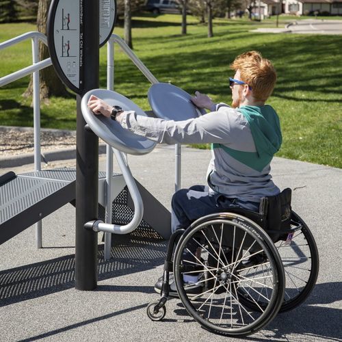 Volante per esterni - HealthBeat® Tai Chi Wheels - Design 2280 - LANDSCAPE STRUCTURES