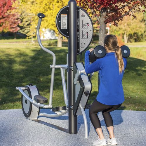 Attrezzo per bodybuilding squat - HealthBeat&reg; - Design 2273 - LANDSCAPE STRUCTURES - da esterno / contract
