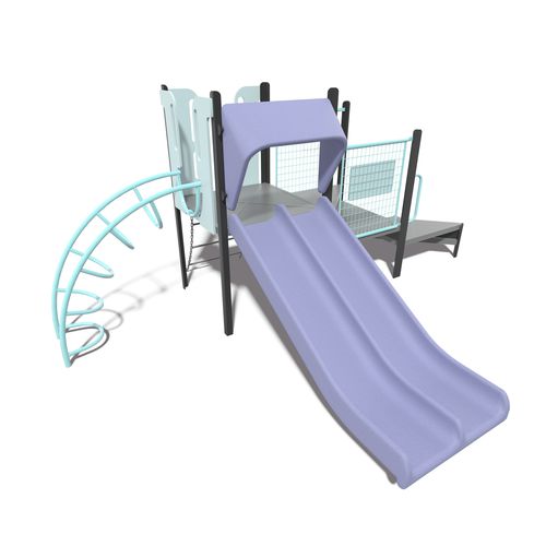 Struttura ludica per parco giochi - PlaySense - Design 30 - LANDSCAPE STRUCTURES - in acciaio / in acciaio con rivestimento a polvere / in polietilene
