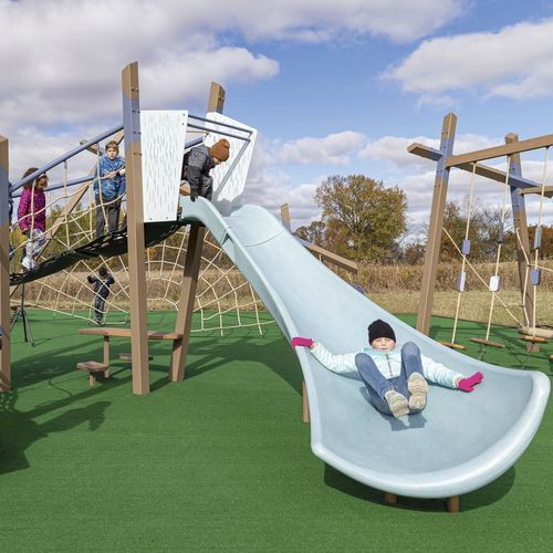 Scivolo dritto - Forma™ Alpine® - LANDSCAPE STRUCTURES - per parco giochi