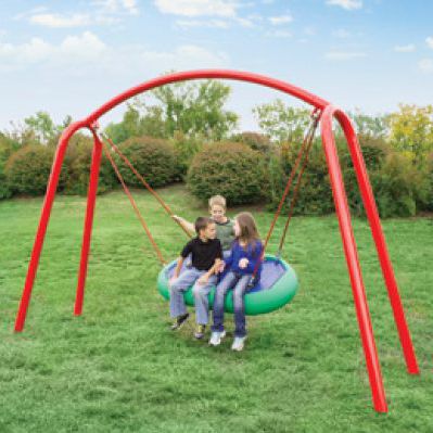 Altalena in metallo - TEAM - little tikes - per parco giochi / doppia